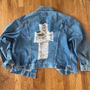 Furst Of A Kind Blue Jean Levi’s Custom Jacket
